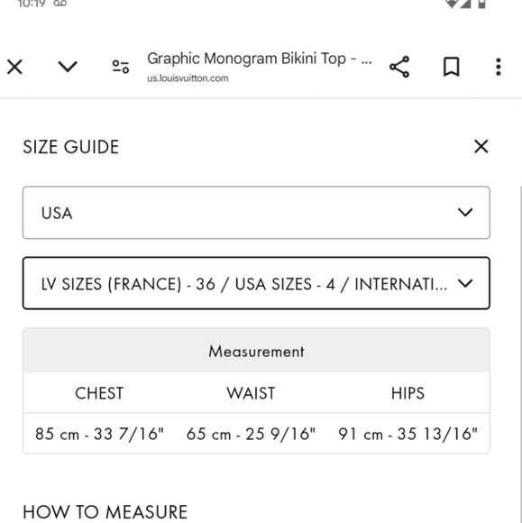 NWT LOUIS VUITTON MONOGRAM BIKINI BOTTOMS CRUISE 2021 - Picture 2 of 6